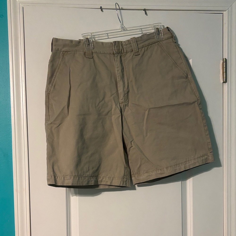 Old Navy Men's Khaki Flat Front Shorts